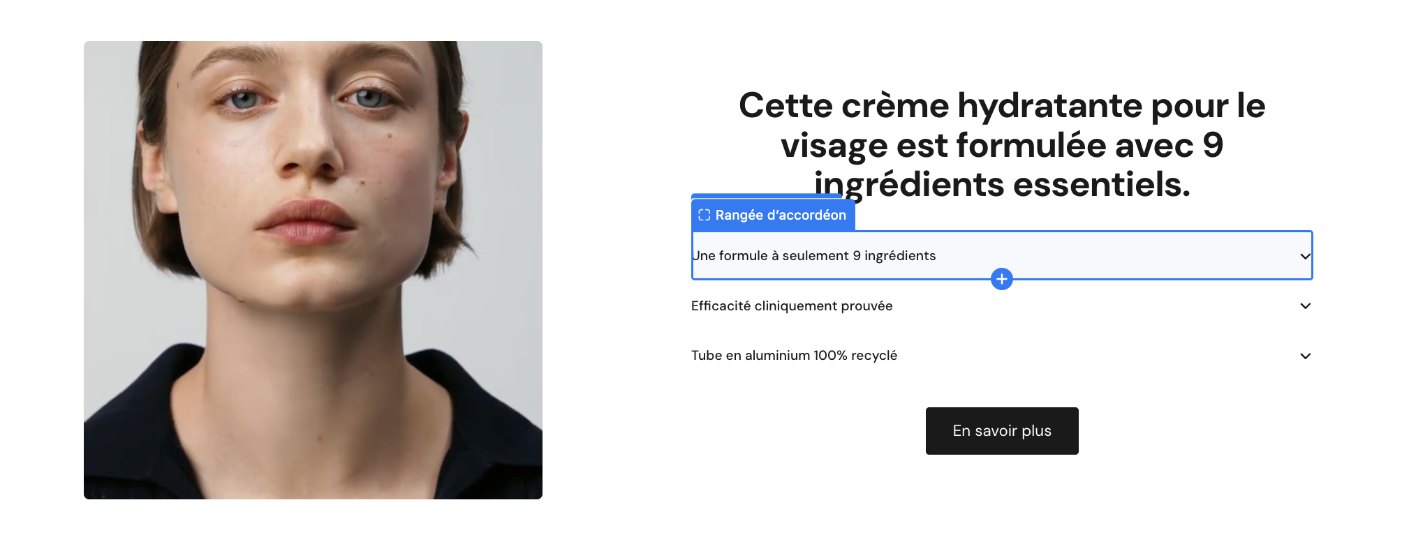 Sections imbriquées